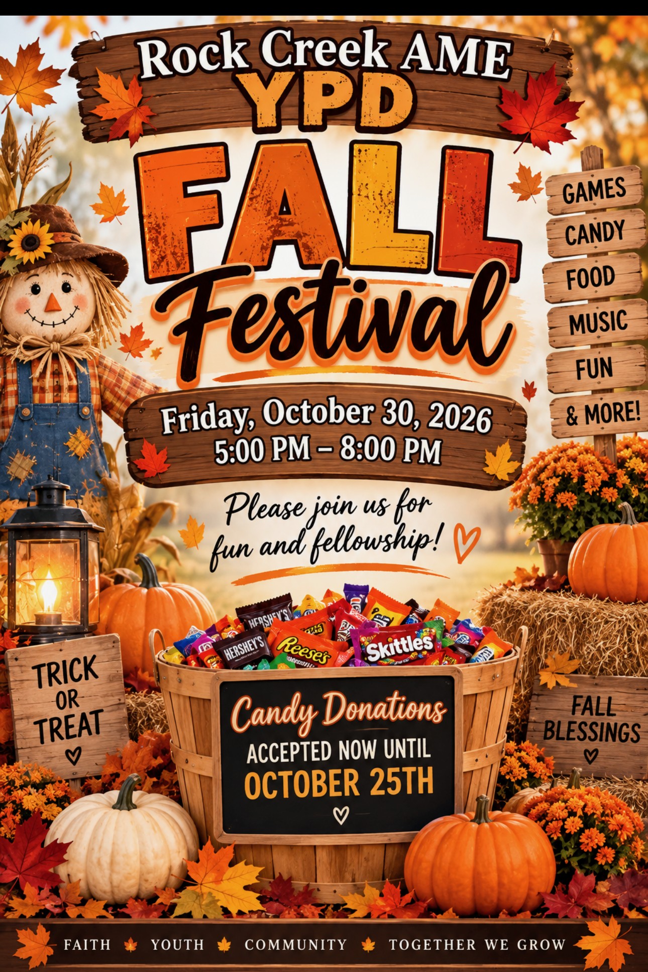 YPD Fall Festival Flyer