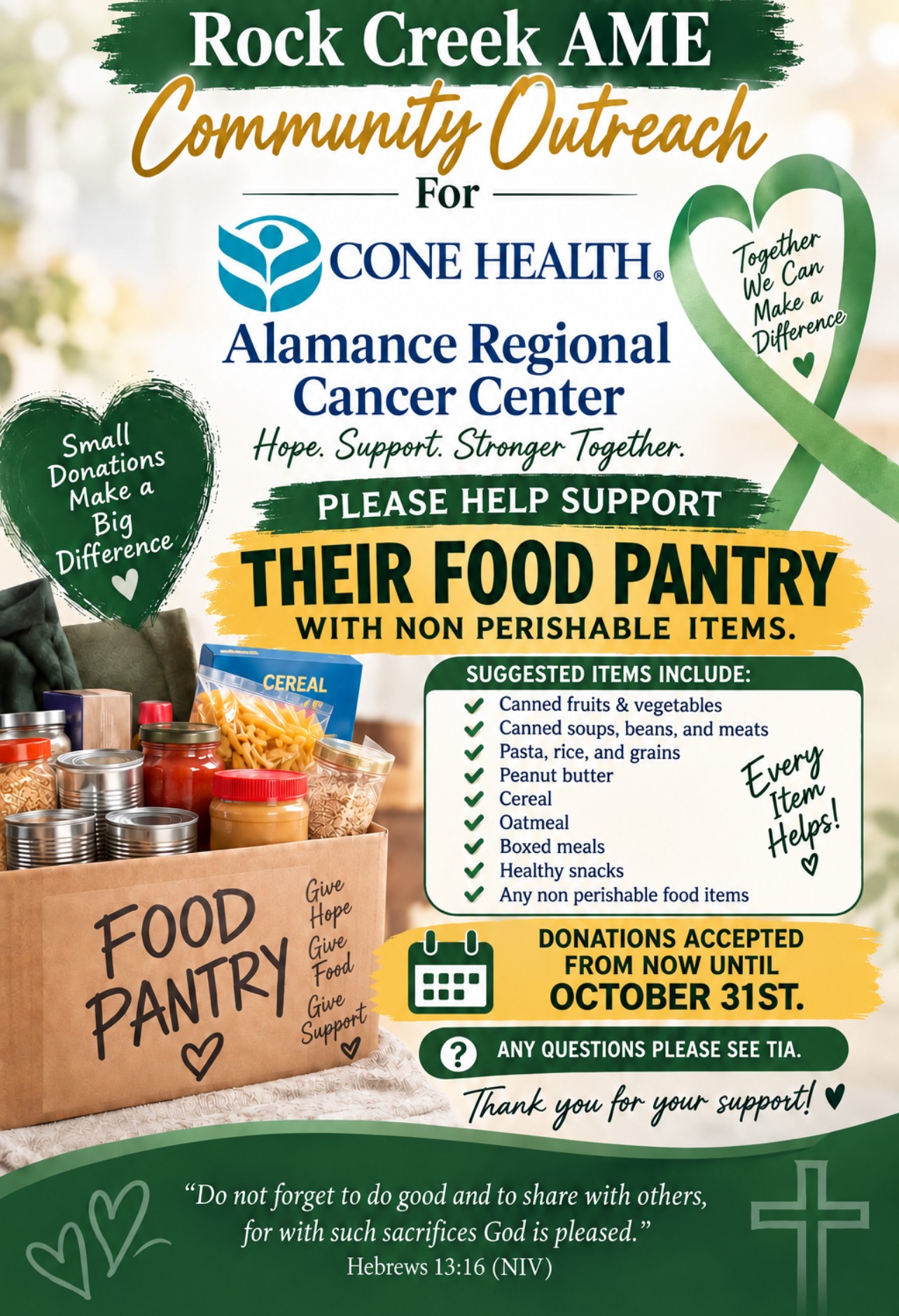 Community Outreach Flyer